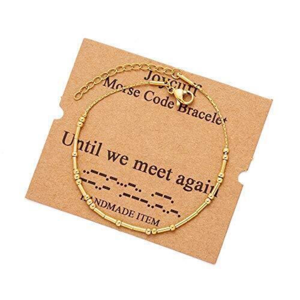 5759 18K Gold Memorial Gifts Loss of Loved One Mom Dad Mother Son Until We